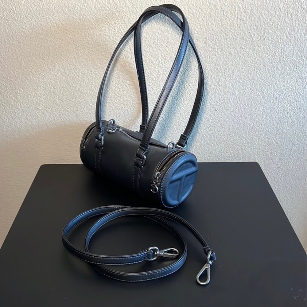 Telfar Small Black Duffle Bag